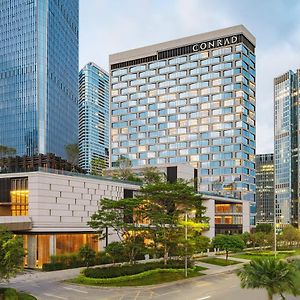Conrad Shenzhen, The First Art Museum Hotel In Greater Bay Area With The Stunning Bay And Sunset View In The Hotel Terrace